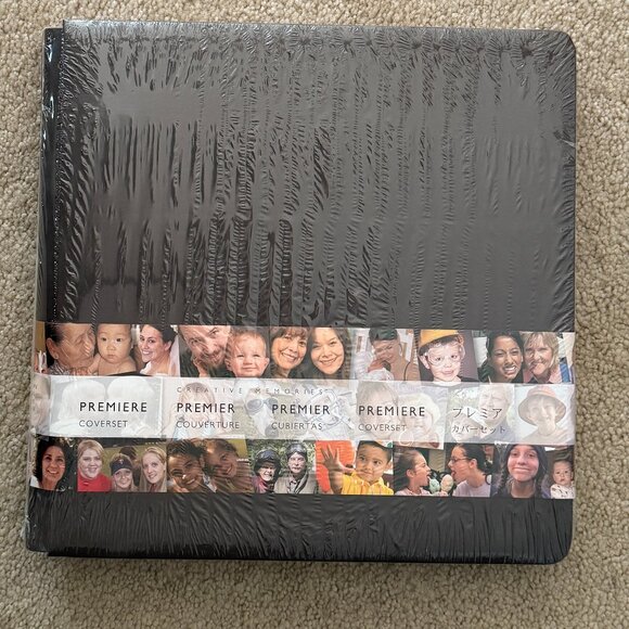 NEW Creative Memories 12x12 Chocolate Brown Cloth Premiere Coverset Scrapbook Al - Picture 1 of 1